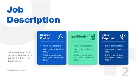Presenter Job Description Template .